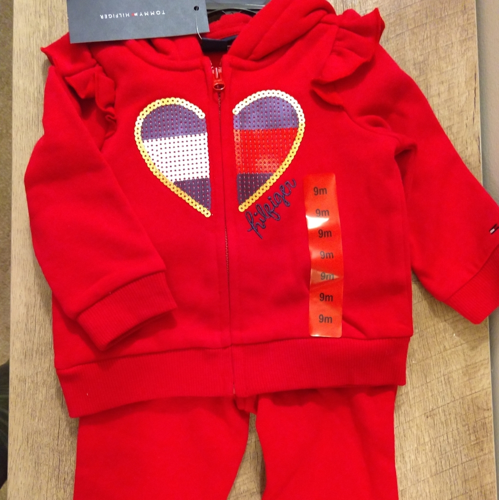 Baby girl sweat suit